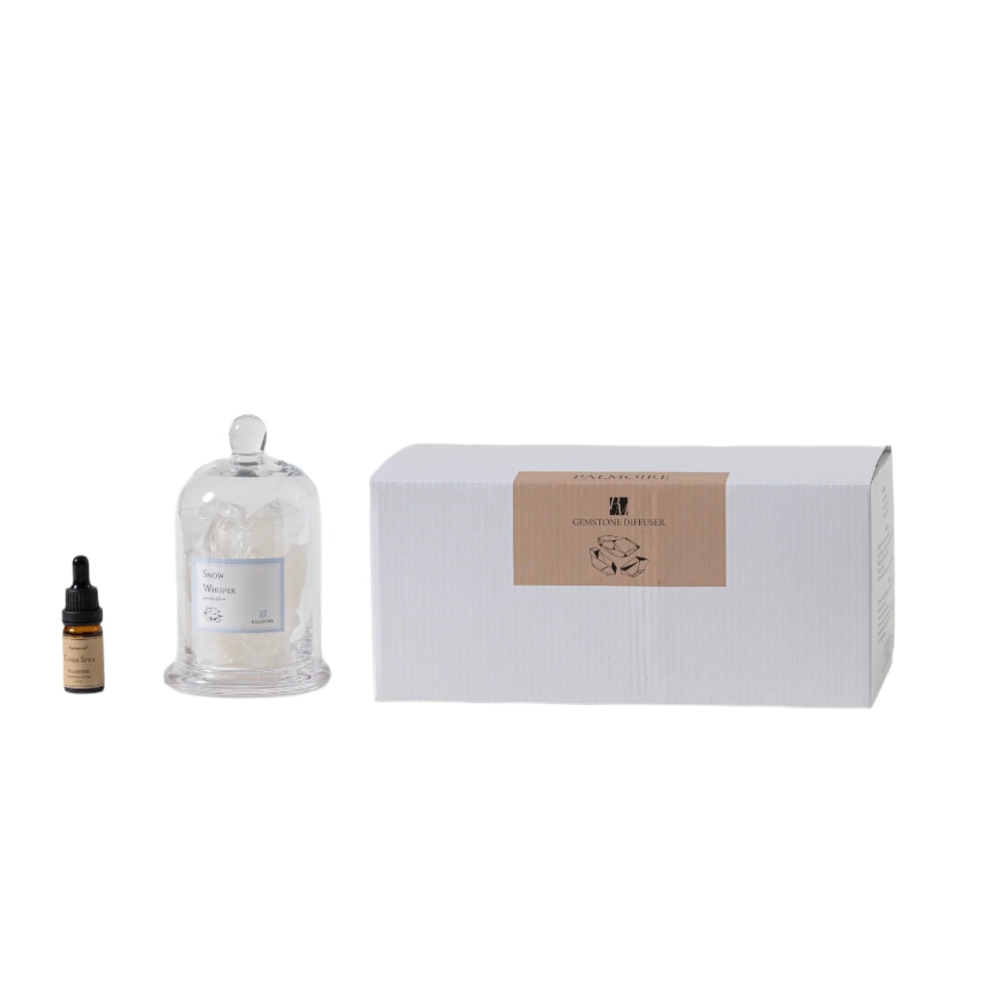 Snow Whisper Gemstone Diffuser - Hello LunaLu