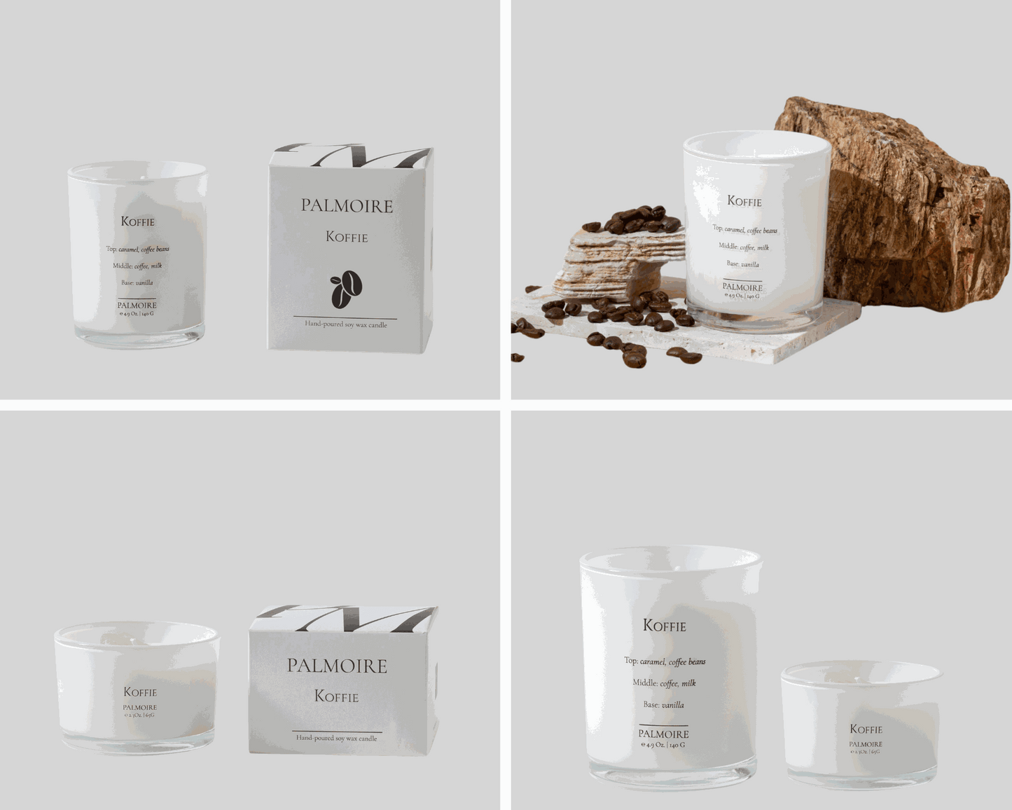 Koffie Candle Set - Hello LunaLu