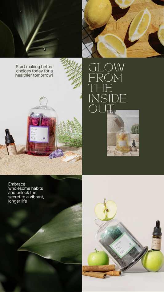 Sleeping Oasis Gemstone Diffuser - Hello LunaLu