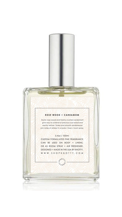 Room Spray | Rose Wood + Cardamom - Hello LunaLu