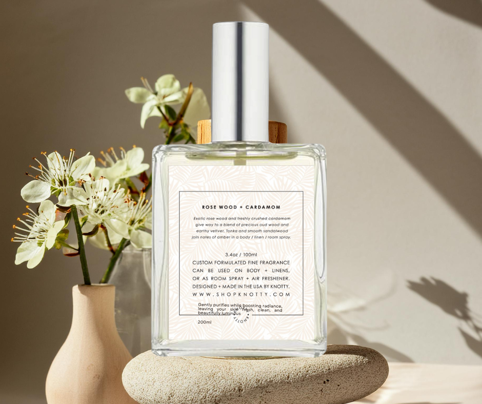 Room Spray | Rose Wood + Cardamom - Hello LunaLu