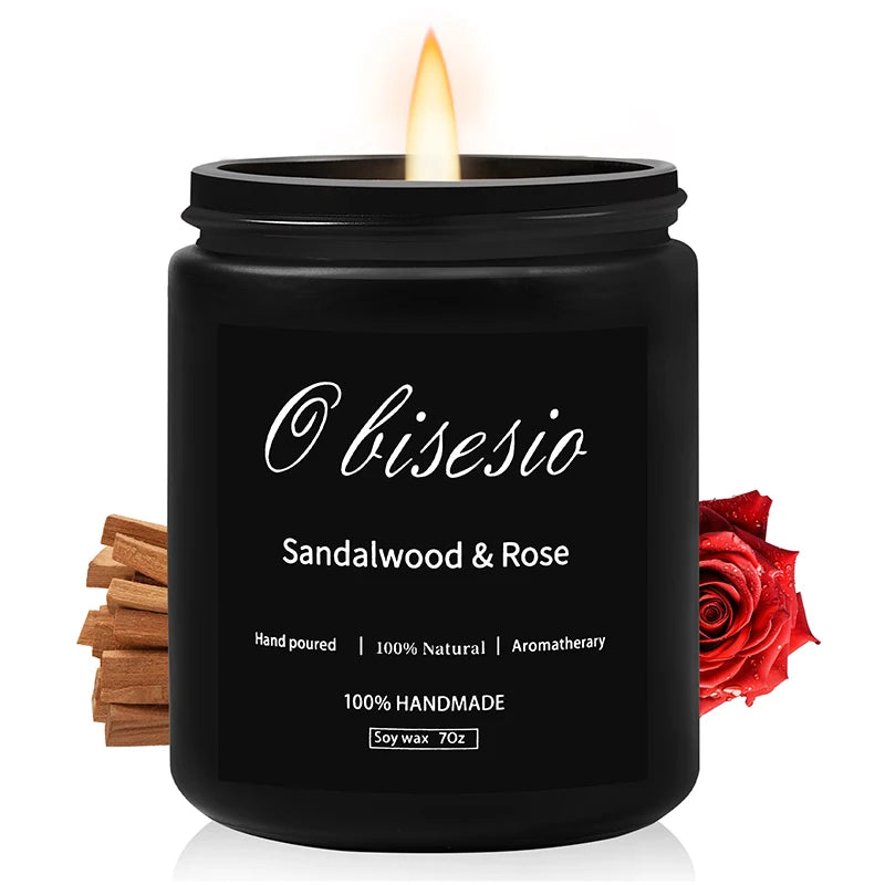 Obisesio Aromatherapy Candle Vanilla Pumpkin