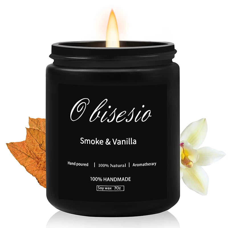 Obisesio Aromatherapy Candle Vanilla Pumpkin